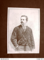 Alberto De Blanc Chambéry, 10 Novembre 1835 – Torino, 31 Maggio 1904 Diplomatico - Before 1900