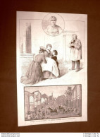 Teatro Di Parigi Nel 1887 Il Ventre Di Parigi Opera Di E. Zola Francia - Before 1900