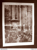 Duomo Di Milano Nel 1910 Per 300 Anni Canonizzazione Di San Carlo Borromeo Urna - Autres & Non Classés