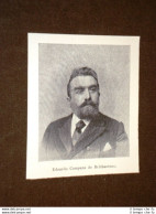 Edoardo Compans De Brichanteau Nel 1897 - Vor 1900