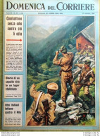 La Domenica Del Corriere 27 Settembre 1964 WW1 Adige Terrorismo Cancro Lager Tv - Andere & Zonder Classificatie