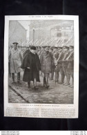 Rencontre De Poincaré Et Du Roi George V Roi Albert WW1 Guerra 1914 - 1918 - Other & Unclassified