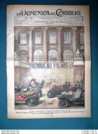 La Domenica Del Corriere Originale 4 Ottobre 1925 Casa Savoia Racconigi Castello - Andere & Zonder Classificatie