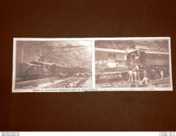 Il Disastro Ferroviario Di Bellinzona Nel 1924 Recupero Ed Estrazione Vittime - Andere & Zonder Classificatie