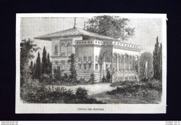 Veduta Del Chiosco Del Bosforo Incisione Del 1868 - Before 1900