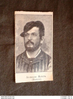 Deputato Nel 1886 Onorevole Alcibiade Moneta Di Mantova - Vor 1900