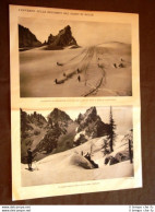 L'Inverno Sulle Dolomiti Nel 1928 Passo Rolle Cima Vezzana Cime Del Colbricon - Altri & Non Classificati