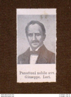 Deputato Nel 1861 Giuseppe Panattoni Di Lari E Antonio Salvagnoli Di Empoli - Andere & Zonder Classificatie