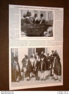 Desio Nel 1907 Ministro Tittoni Riceve Missione Abissina + Feste Scienza Parma - Andere & Zonder Classificatie