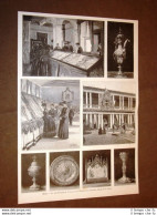 Milano Nel 1887 La Pre Esposizione Vaticana Nel Palazzo Del Seminario - Before 1900