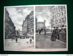 Roma Nel 1885 - Via Nazionale, Dal Gesù All'Argentina E Sant'Andrea Della Valle - Before 1900