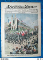 La Domenica Del Corriere 27 Luglio 1919 Parigi - Poplar - Milano - Autres & Non Classés