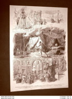 Bruxelles Nel 1890 Teatro Della Monnaie Salambò Opera Di Du Locle Musica Reyer - Before 1900