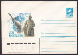 Russia Postal Stationary S1566 Cosmonautic Day, April 12, Space, Espace - Russia & URSS