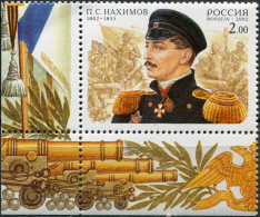 RUSSIA - 2002 -  STAMP MNH ** - 200 Years Of The Birth Of P.S.Nakhimov (I) - Ongebruikt