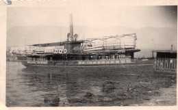 Photographie Vintage Photo Snapshot Var Toulon Bateau La Seyne Sur Mer - Boten