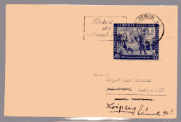 SBZ: Ausland-Brief Mit EF. Mi.-Nr. 199 (Messemarke) - Andere & Zonder Classificatie