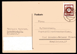 SBZ, Ostsachsen, Orts-Karte EF. Mit Mi.-Nr. 42, Sign. Dr. JaschBPP: - Other & Unclassified