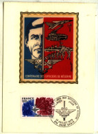 CP 1er Jour Sur Soie : OFFICIERS DE RÉSERVE - Cachet Daté 18 VII 1976 - St Denis - 348 - 1970-1979