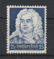 DR: "Händel" Mit PF I, ** (MNH), Geprüft - Abarten & Kuriositäten