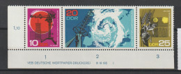 DDR Druckvermerke: Meteorologie (1966) - Altri & Non Classificati