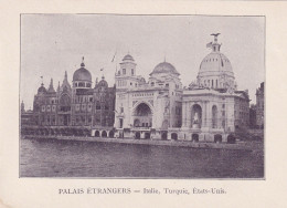 Exposition Paris 1900 Pavillon Italie Turquie Etats Unis  . Turkey Italy And USA  Pavilion - Turkije