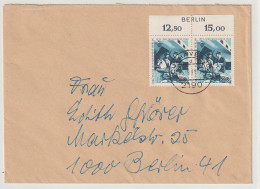 Berlin: Nr. 345 Mit Randbedruckung "BERLIN" - Storia Postale