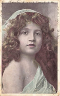 ENFANTS - Portraits - Petite Fille - Carte Postale Ancienne - Portraits