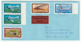 Berlin: "Luftfahrt 1979" FDC, Gelaufen Als Eil-Satzbrief - Otros & Sin Clasificación