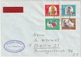 Berlin: "Frau Holle 1967" FDC, Als Eilbrief Gelaufen. - Altri & Non Classificati