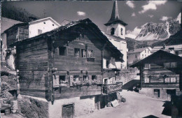 St Luc Val D'Anniviers VS, Chalets Et Eglise (18319) - Saint-Luc