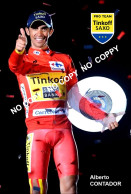 PHOTO CYCLISME REENFORCE GRAND QUALITÉ ( NO CARTE ), ALBERTO CONTADOR 2014 - Cycling