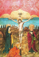 *CPM - Christ En Croix - Oeuvre De L'Ecole Aragonaise - XV Siècle - Peintures & Tableaux