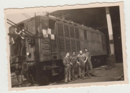 4 Photos De Toulouse " 6 Septembre 1949 " Ateliers SNCF Locomotives Cheminots - Europe