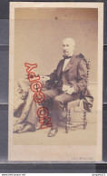 Fixe CDV Edouard De La Barre Duparcq Polytechnique Professeur Ecole Militaire Saint-Cyr Directeur Génie Brest - Célébrités