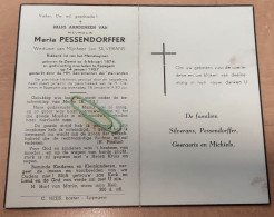 DP - Maria Pessendorffer - Silverans - Zemst 1874 - Eppegem 1957 - Avvisi Di Necrologio
