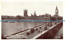 R131272 The Houses Of Parliament And Westminster Bridge. London. Lansdowne. 1953 - Andere & Zonder Classificatie