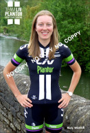 PHOTO CYCLISME REENFORCE GRAND QUALITÉ ( NO CARTE ), MOLLY WEAVER TEAM LIV - PLANTOUR 2016 - Cyclisme