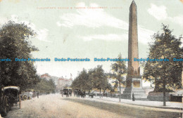 R131282 Cleopatras Needle And Thames Embankment. London. 1906 - Otros & Sin Clasificación