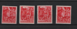 Deutsches Reich  Michel Kat.Nr Postfr/** 909/910 + U - Unused Stamps