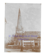 1913 SEINE MARITIME La Cerlangue, église Saint-Léonard - Photo Sepia Signée Lucien LEFORT Architecte Des MH - Places