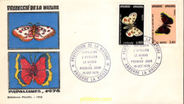 731727 MNH ANDORRA. Admón Francesa 1976 MARIPOSAS - Otros & Sin Clasificación