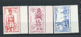 INDE 123/125     NEUF CHARNIERE - Unused Stamps
