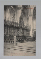 CPA - Belgique - Malines-Mechelen - Int. De La Cathédrale St. Rombaut - Les Stalles - Non Circulée - Malines