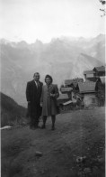 Photographie Vintage Photo Snapshot Suisse Iserables Valais - Places