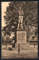 AK Marienberg I. Sa., Denkmal Heinrichs Des Frommen Der Gründer Marienbergs  - Marienberg
