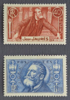 France 1936 N°318/19 *TB Cote 19€ - Ungebraucht