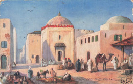 MAROC - Morocco - Saffi Market - Animé - Carte Postale Ancienne - Andere & Zonder Classificatie