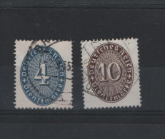 Deutsches Reich  Michel Kat.Nr Dienst Gest 130/131 (1) - Dienstzegels
