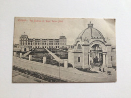 Carte Postale Ancienne (1913) Ostende Vue Générale Du Royal Palace Hôtel - Oostende